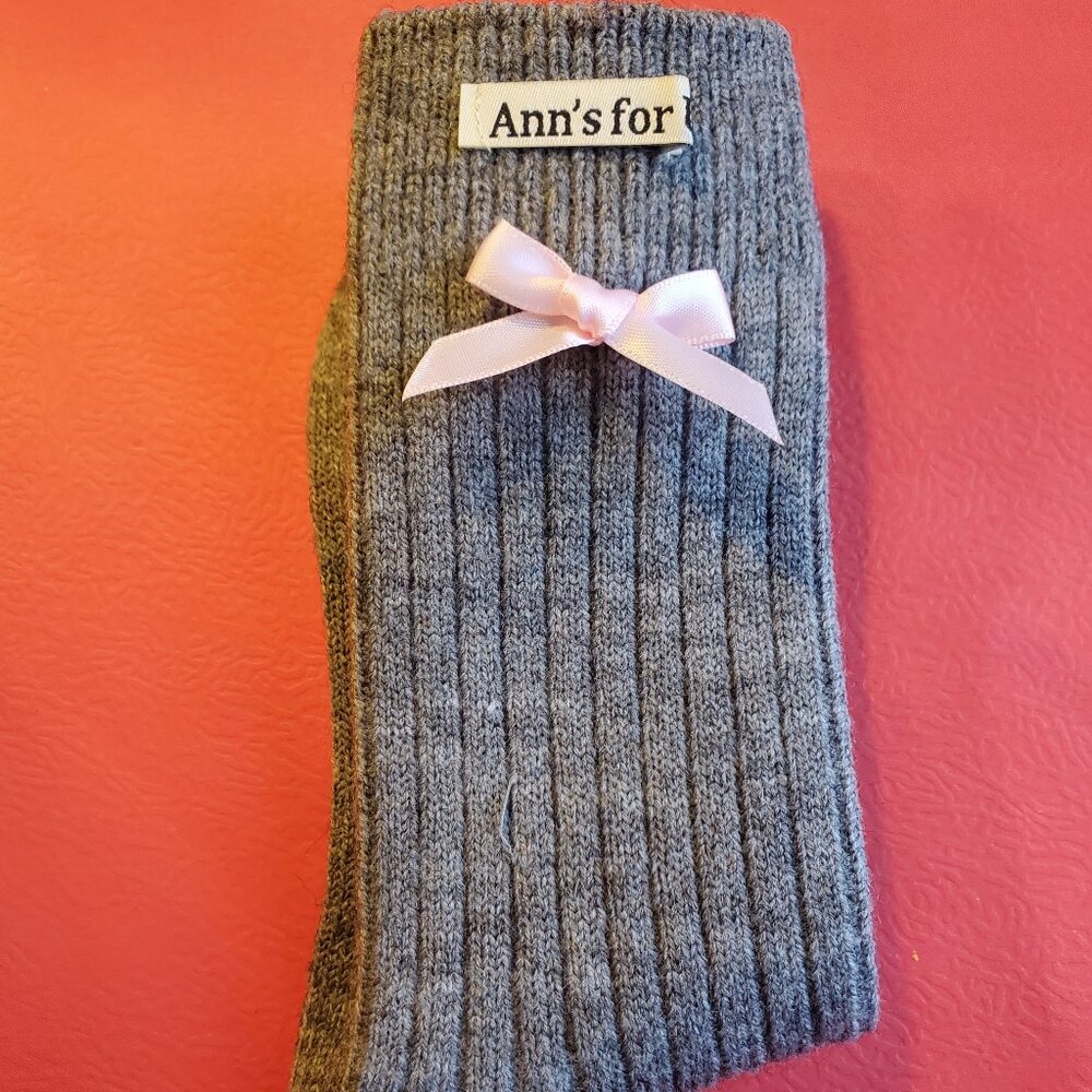 High quality pure cotton socks with cute bows